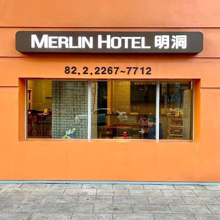 Myeongdong Merlin Hotel Seoul Bagian luar foto