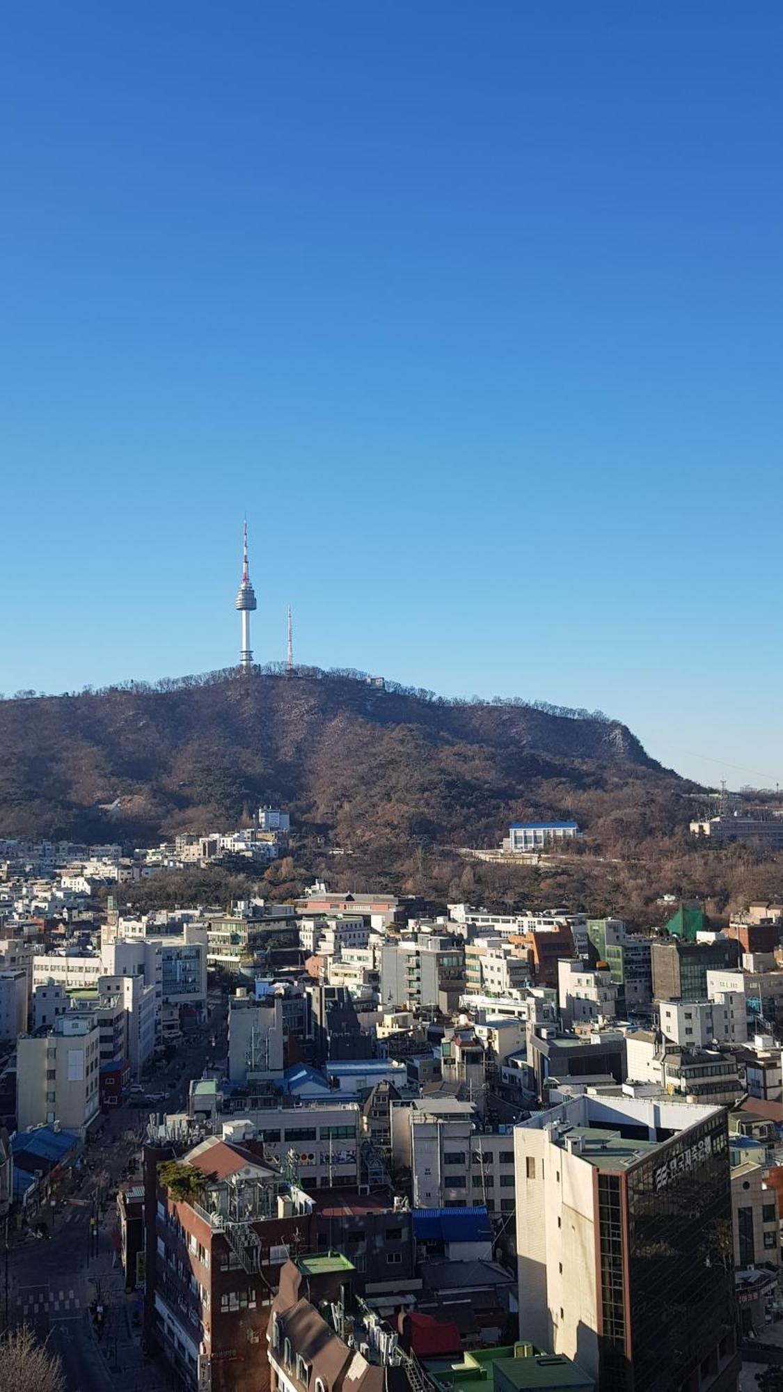 Myeongdong Merlin Hotel Seoul Bagian luar foto