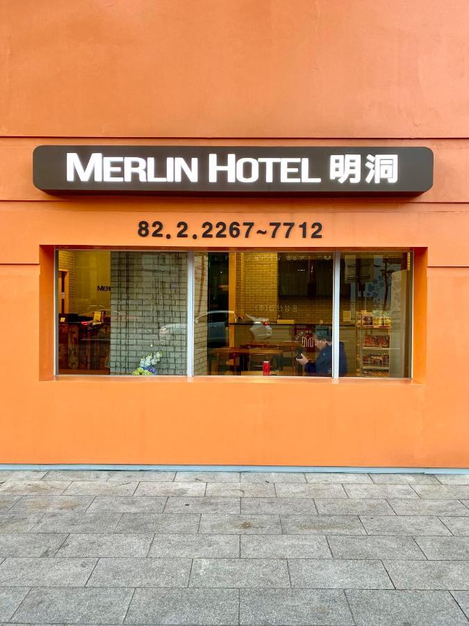 Myeongdong Merlin Hotel Seoul Bagian luar foto