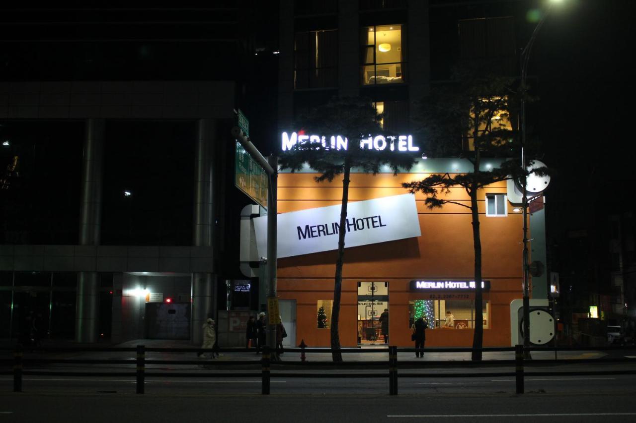 Myeongdong Merlin Hotel Seoul Bagian luar foto