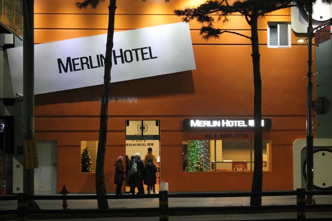 Myeongdong Merlin Hotel Seoul Bagian luar foto